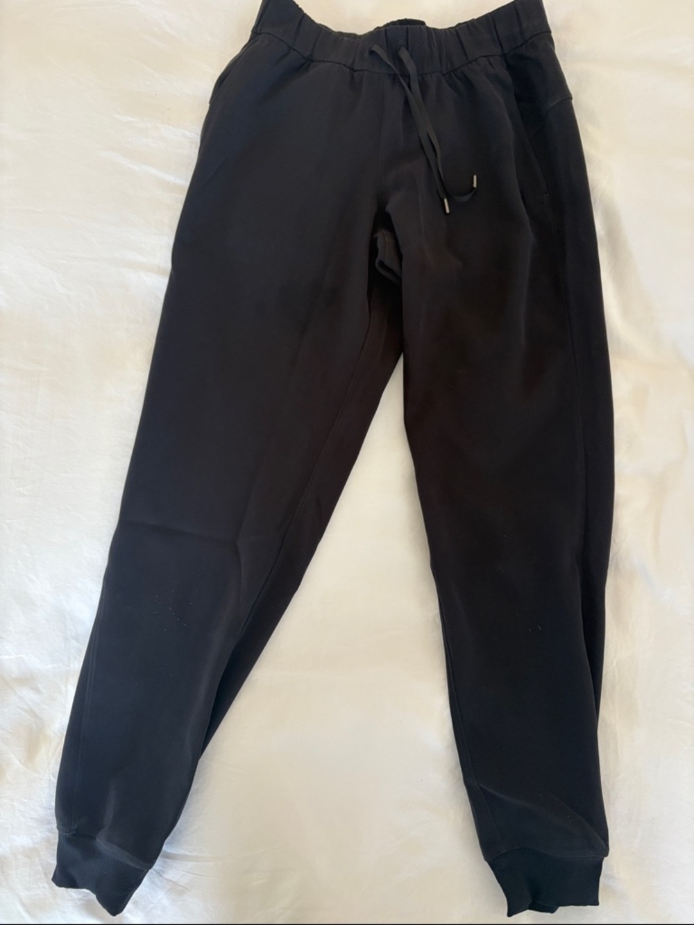 Women’s Lululemon Black Drawstring Jogger Pants